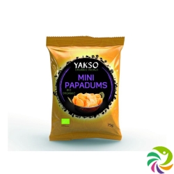 Yakso Mini Papadums Beutel 75g