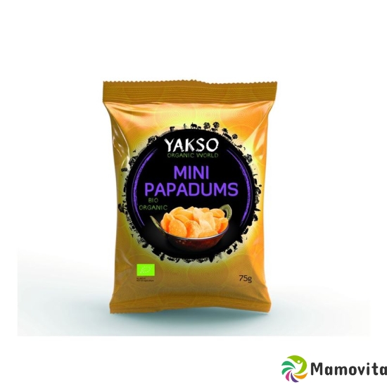 Yakso Mini Papadums Beutel 75g buy online