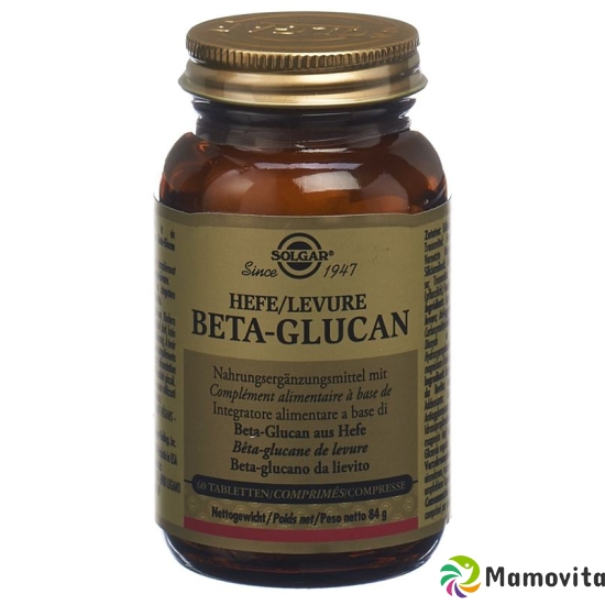 Solgar Hefe Beta-Glucan Tabletten (neu) Dose 60 Stück buy online