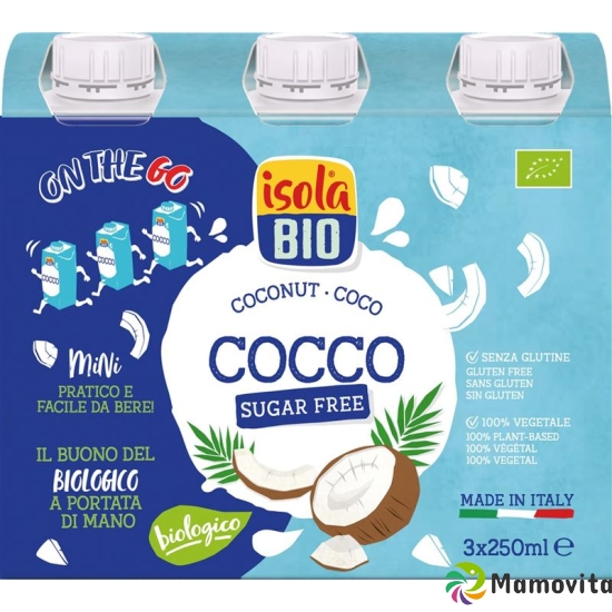 Isola Bio Kokos Drink Togo 3x 250ml buy online