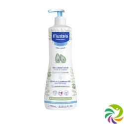 Mustela Mildes Waschgel Normale Haut Flasche 750ml