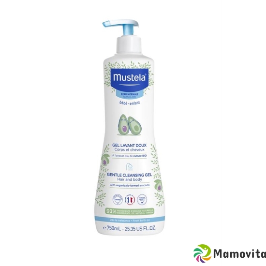 Mustela Mildes Waschgel Normale Haut Flasche 750ml buy online