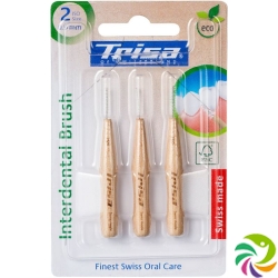 Trisa Interdental Brush Iso 2 0.9mm Holz 3 Stück