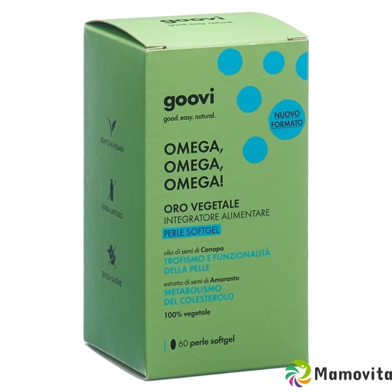 Goovi Omega Omega Omega Planzlich Gold Kapseln 60 Stück buy online