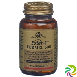 Solgar Ester-c Formel 500 Kapseln Flasche 50 Stück