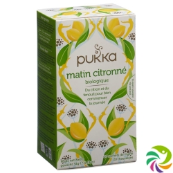 Pukka Matin Citronne The Bio F/e Beutel 20 Stück