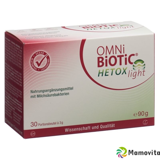 Omni-Biotic Hetox light powder 30x 3g buy online