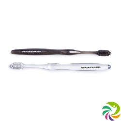 Snow Pearl Ultra Soft Konex Hd Toothbrush Black