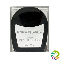 Snow Pearl Dental Floss 50m Waxed Mint