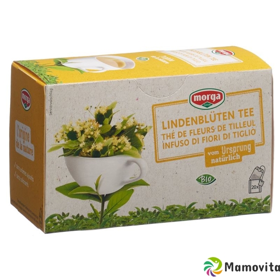 Morga Lindenblüten Tee mit Hülle Bio 20 Stück buy online