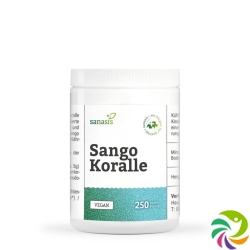 Sanasis Sango Koralle Pulver Vegan Dose 250g