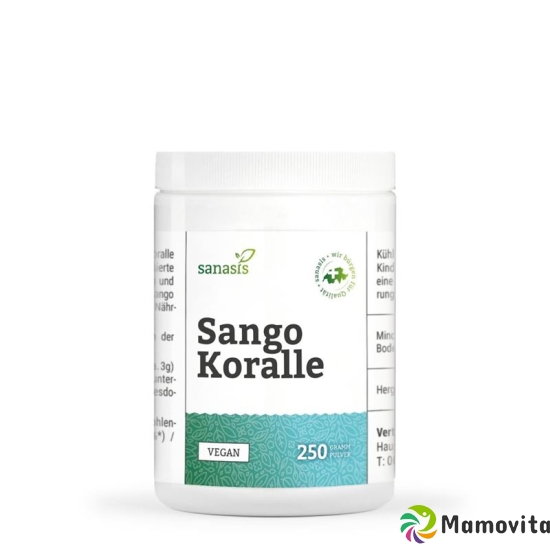 Sanasis Sango Koralle Pulver Vegan Dose 250g buy online