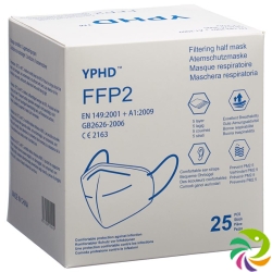 Yphd Respirator FFP2 25 pieces