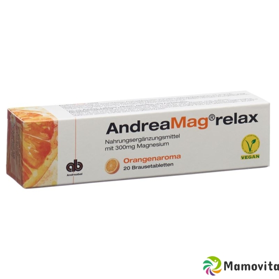 Andreamag Relax Brausetabletten Orangenaroma 20 Stück buy online