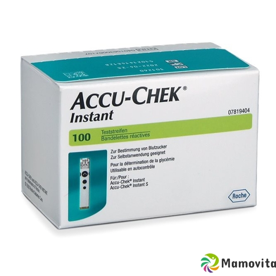 ACCU-CHEK INSTANT TESTSTREIFEN DS 100 ST buy online