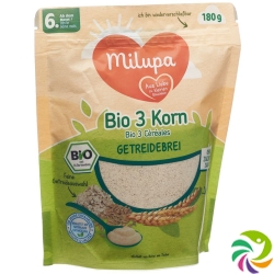 Milupa Bio Getreidebrei 3 Korn 6m Beutel 180g