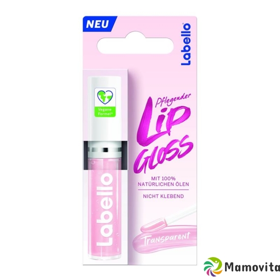 Labello Caring Lip Gloss Transparent 5.5ml buy online