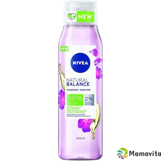 Nivea Pflegedusche Nat Bal Wildro Bio Argan 300ml buy online