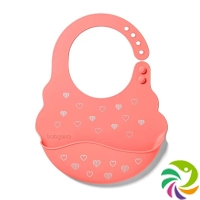 Babyono silicone bib Hearts 6m+ Reg Misc