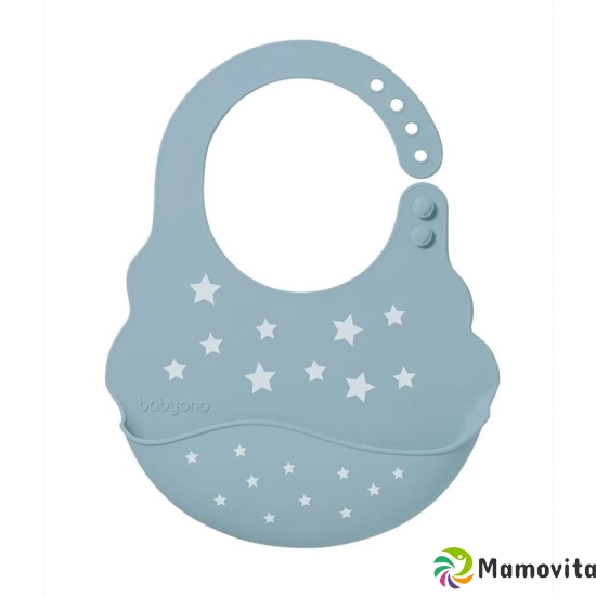 Babyono Silicone Bib Stars 6m+ Reg Misc buy online