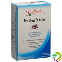 Similasan Eye Wipes Sensitive sachet 14 pieces