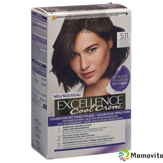 Excellence Cool Creme 5.11 Ultra cool light brown buy online