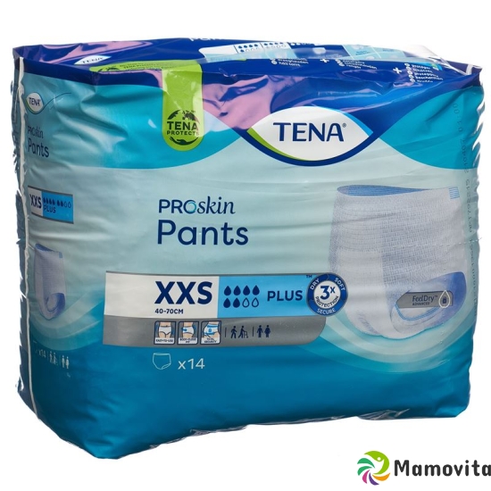 Tena Pants Plus Xxs 40-70cm 14 pieces buy online