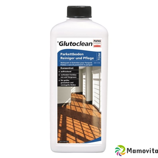 Glutoclean Parkettboden Reiniger+ Pflege Flasche 1L buy online