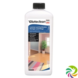 Glutoclean Laminat+korkbod Reiniger+pflege Flasche 1L