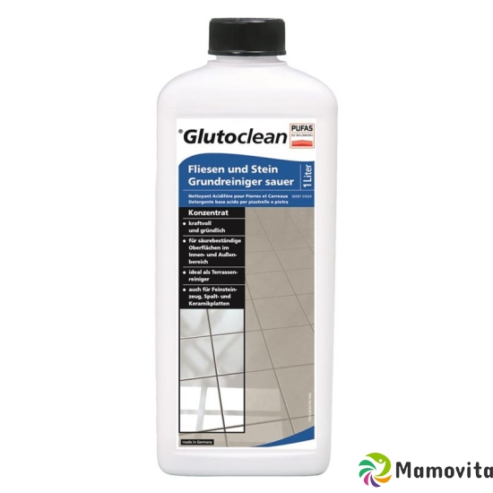 Glutoclean Fliesen+stein Grundreiniger Flasche 1L buy online