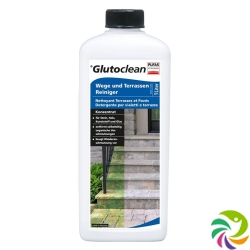 Glutoclean Wege + Terrassen Reiniger Flasche 1L