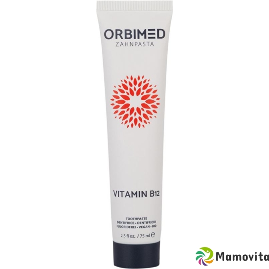 Orbimed Zahncreme Vitamin B12 Fluorfrei 75ml buy online