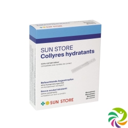 Sun Store Befeuchtende Augentropfen 20x 0.4ml