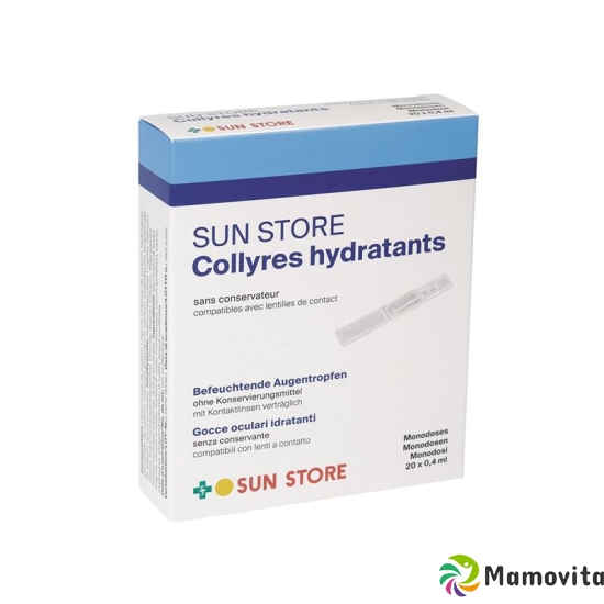 Sun Store Befeuchtende Augentropfen 20x 0.4ml buy online