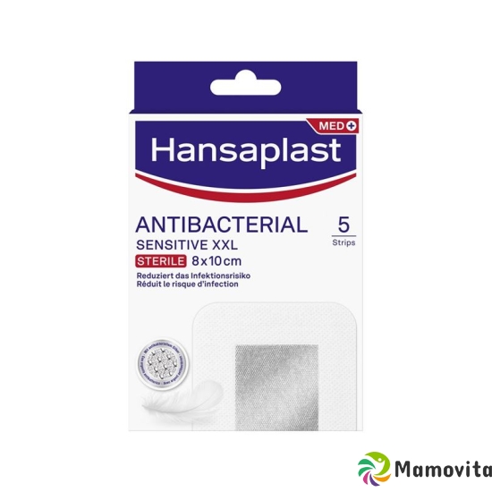 Hansaplast Med Antibact Sens Strips XXL (n) 5 Stück buy online