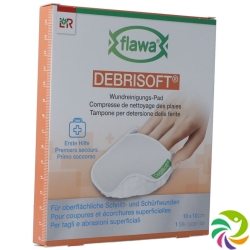 Flawa Debrisoft Pad 10x10cm Sterile