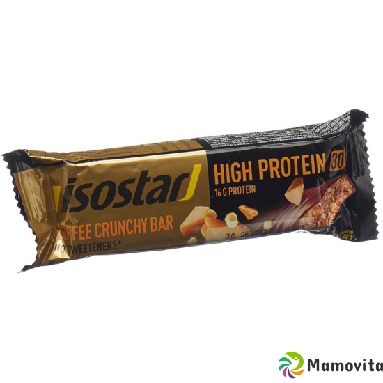 Isostar High Protein Riegel Toffee Crunchy 55g buy online