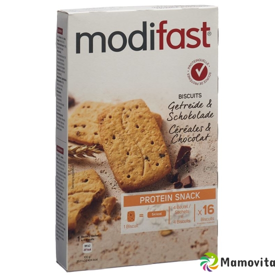 Modifast Biscuits Chocolat Getreide 4x 50g buy online