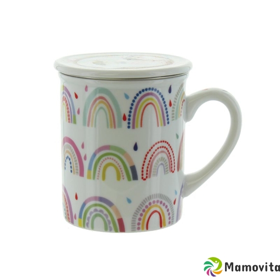 Herboristeria Tea cup Rainbow with strainer buy online