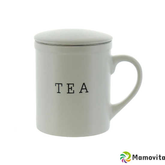 Herboristeria tea cup Tea White with strainer buy online