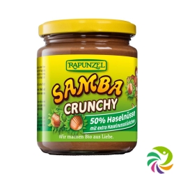 Rapunzel Samba Aufstrich Crunchy Glas 250g