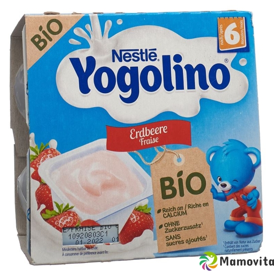 Nestle Yogolino Bio Erdbeer 90g buy online