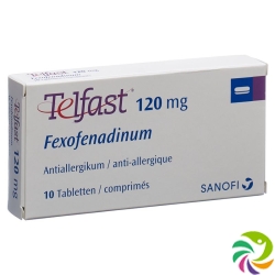 Telfast Filmtabletten 120mg 10 Stück