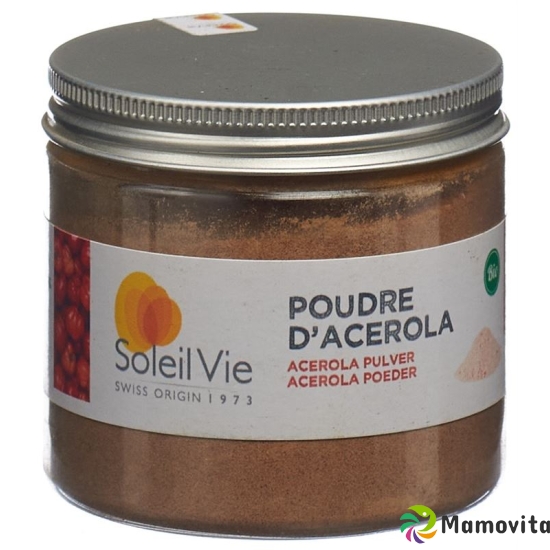 Soleil Vie Acerola Pulver Bio Dose 140g buy online