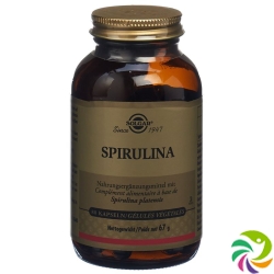 Solgar Spirulina Kapseln Dose 80 Stück