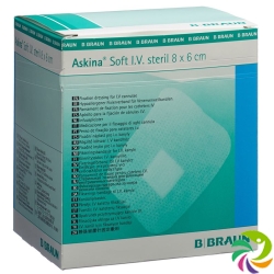 Askina Soft i.v. 8x6cm Steril 50 Stück