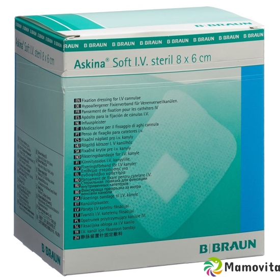 Askina Soft i.v. 8x6cm Steril 50 Stück buy online