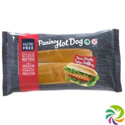 Nutrifree Hot Dog Broetchen Glutenfrei 2x 32.5g