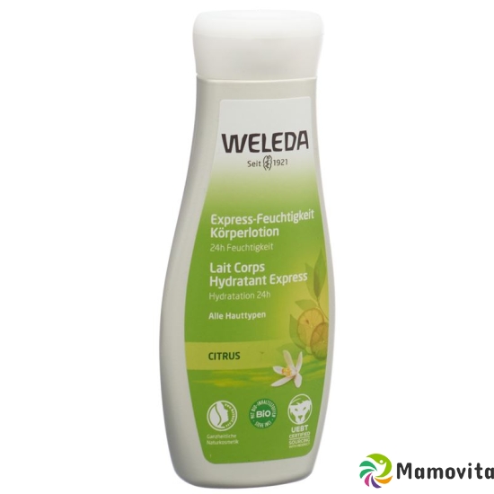 Weleda Body Lotion Citrus Express Moisture 200 ml buy online