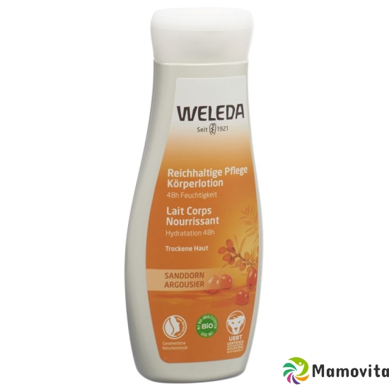 Weleda Body Lotion Sea Buckthorn Rich 200ml buy online